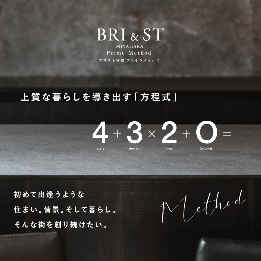 上質な暮らしを導き出す「方程式」