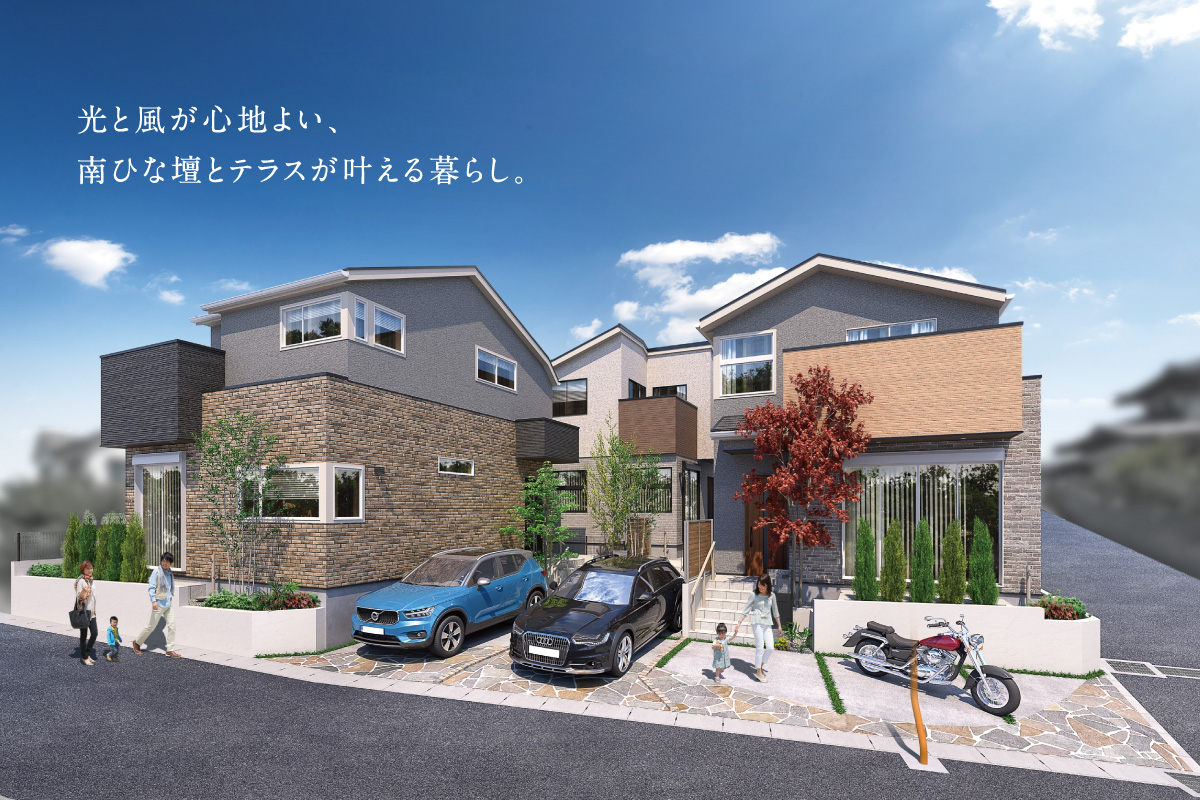 ※パースは図面を基に描き起こしたもので、実際とは多少異なります。
