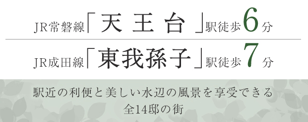 リーズン 天王台 フローリア 2nd BLOCK