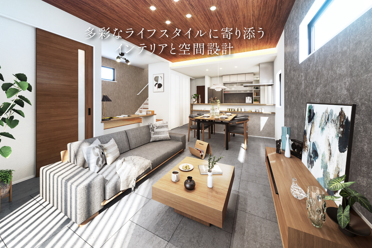 パースは図面を基に描き起こしたもので実際とは多少異なります。