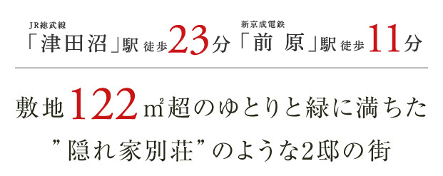リーズン津田沼 ヴェルデコテージ