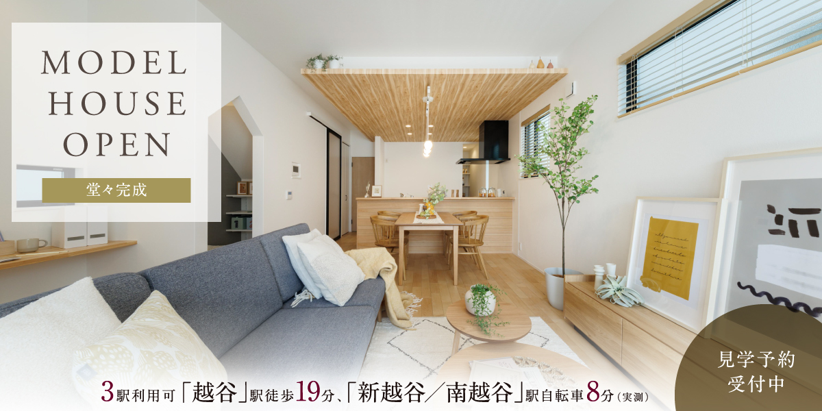 ポラスの分譲住宅  ひととき越谷