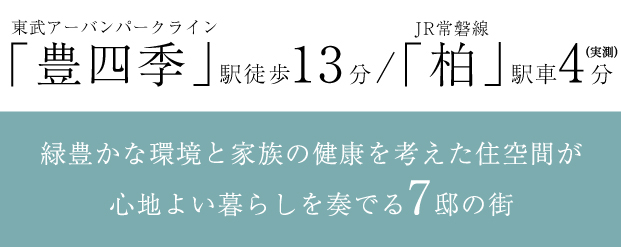 【予告広告】リーズン柏・豊四季 ウェルネスライフ