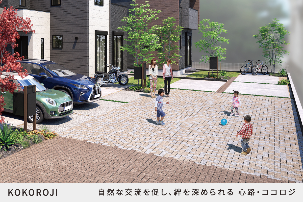 パースは図面を基に描き起こしたもので実際とは多少異なります。