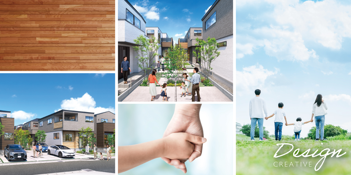 ※ポラスの分譲住宅ラフ柏パークサイドシーズン2/※掲載のパースは図面を基に描き起こしたもので、実際とは多少異なります。※画像はイメージです。 ポラスの分譲住宅 ラフ柏 パークサイドシーズン2