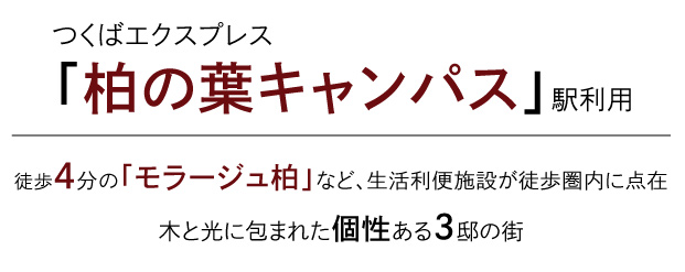 リーズン柏の葉キャンパス トリプレクト