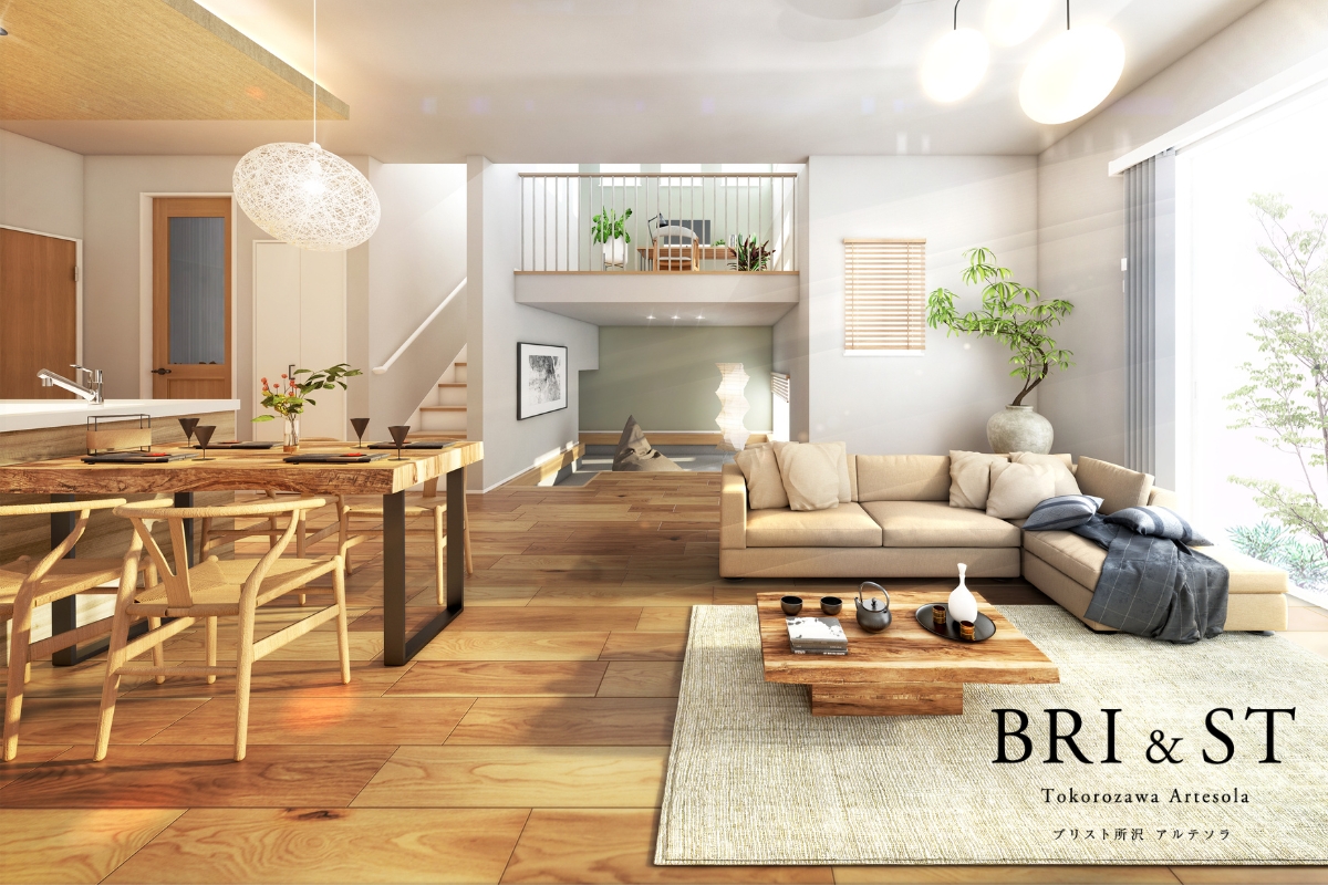 ※完成予想図は図面を基に描いたもので実際とは多少異なります。