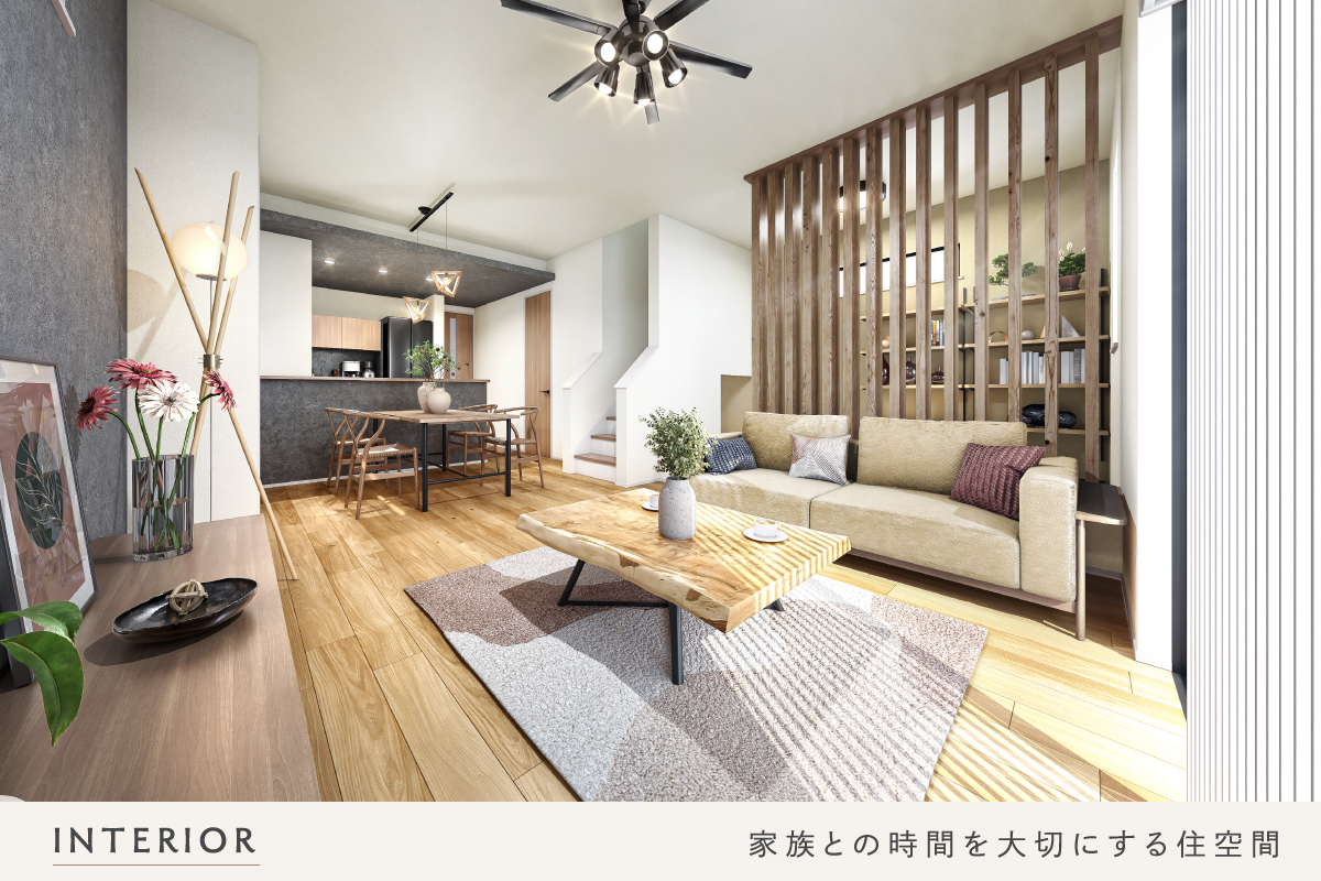 パースは図面をもとに描き起こしたもので実際とは多少異なります。