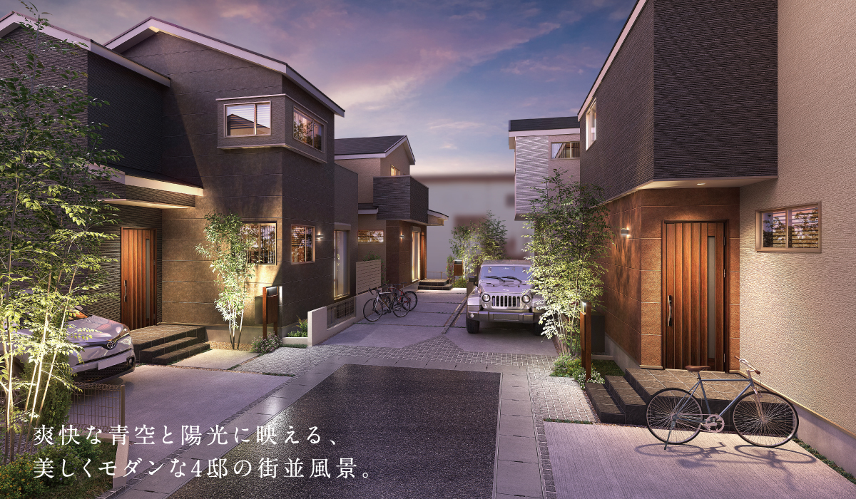 ※掲載のパースは図面をもとに描き起こしたもので、実際とは多少異なります。