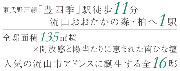 【予告広告】リーズン流山・豊四季 フィールスクエア