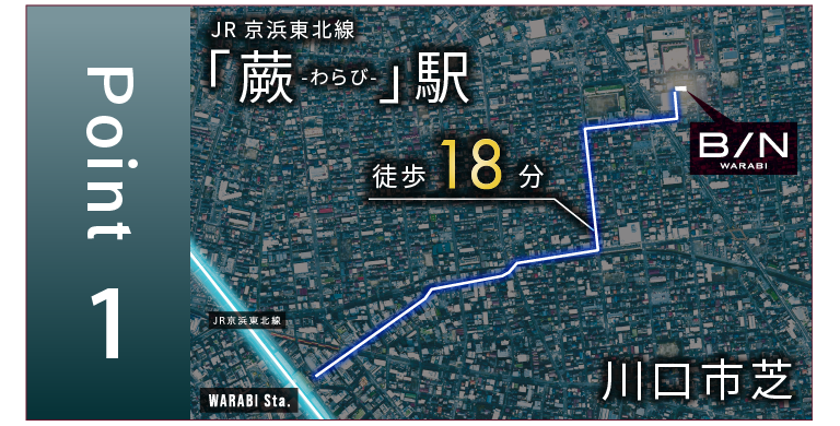 B/N蕨・川口芝」に住まう10の理由｜【公式】B/N蕨・川口芝 GXgrade