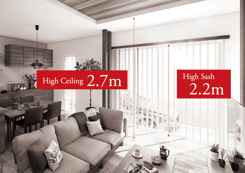 ハイシーリング・ハイサッシ ハイシーリング・ハイサッシ