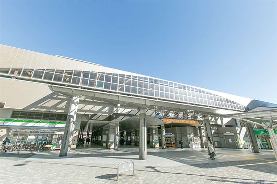 東武スカイツリーライン「越谷」駅 東武スカイツリーライン「越谷」駅