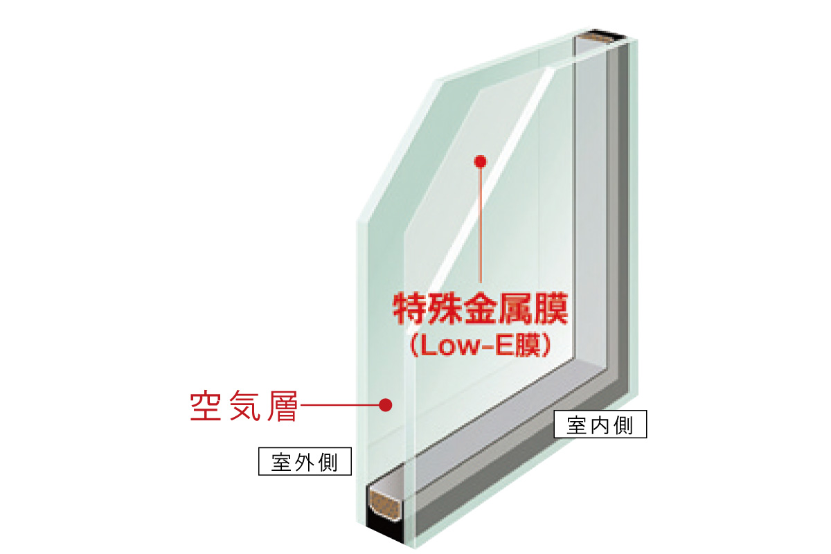 【Low-E複層ガラス】