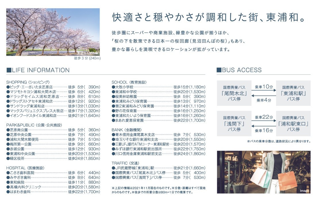 周辺環境 公式 B N東浦和 埼玉県 さいたま市緑区 Jr武蔵野線 東浦和駅 新築一戸建てはポラスの分譲住宅