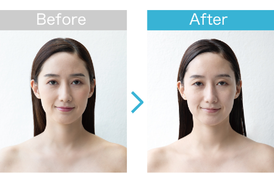 約1分シルクミストを当てて、手で軽く擦るだけで、メイクをスッキリ洗い流せます。 約1分シルクミストを当てて、手で軽く擦るだけで、メイクをスッキリ洗い流せます。