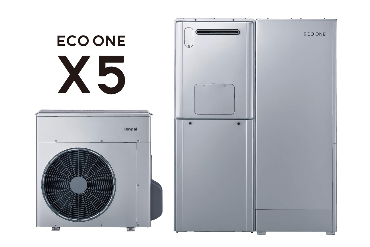 【ハイブリッド給湯・暖房システム「ECO ONE X5」】 【ハイブリッド給湯・暖房システム「ECO ONE X5」】