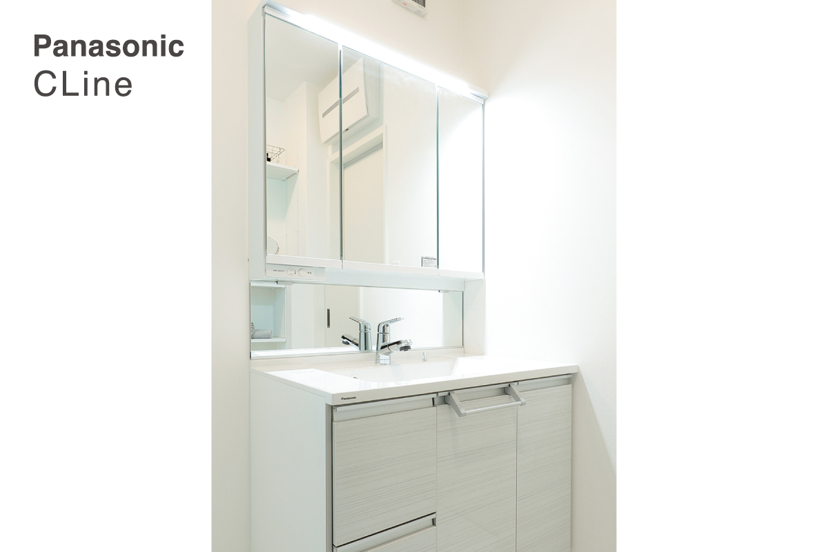 CLine 1面鏡 CLine 1面鏡 新品洗面化粧台 シーライン 1面