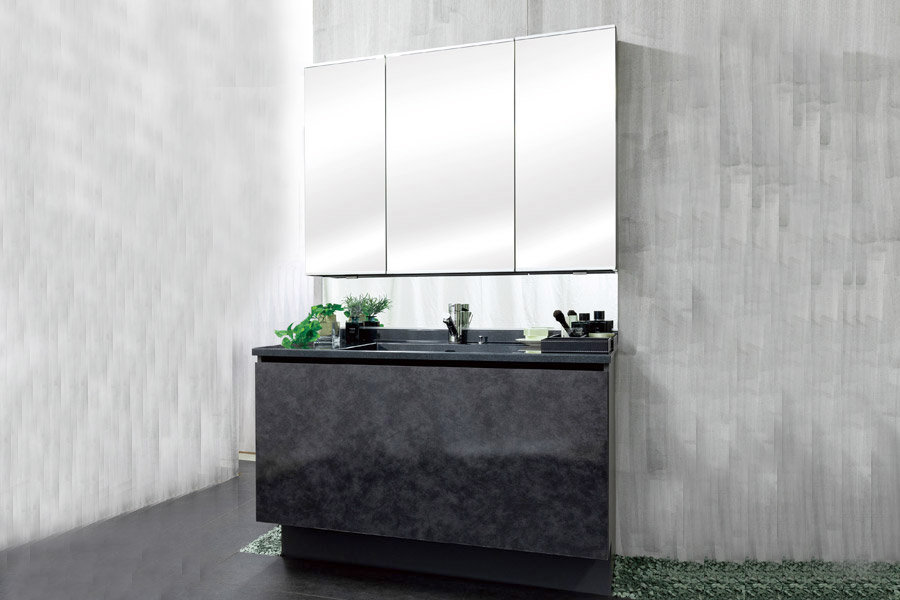 ポラスオリジナルミラーキャビネット