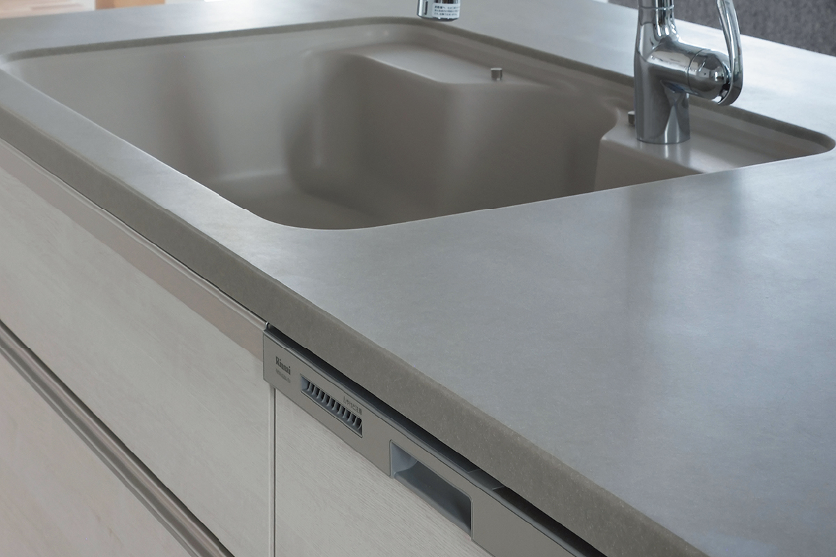 【人造大理石カウンター】