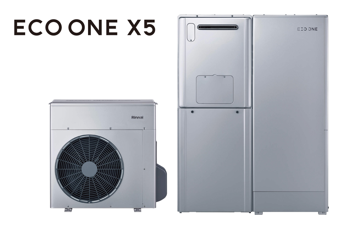 【ハイブリッド給湯・暖房システム「ECO ONE X5」】 【ハイブリッド給湯・暖房システム「ECO ONE X5」】