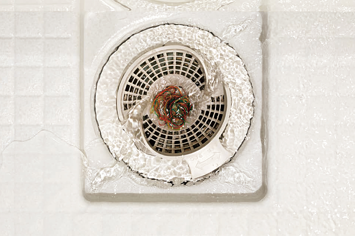 【パッとくるりんぽい排水口】