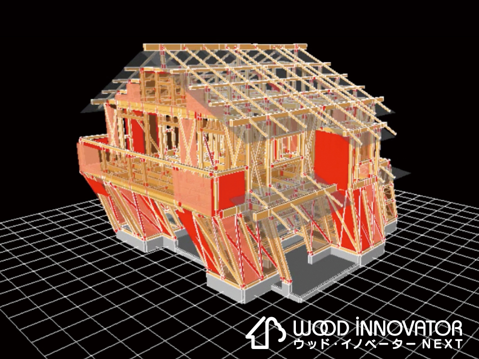 【全棟に倒壊シミュレーションを実施】 【全棟に倒壊シミュレーションを実施】
