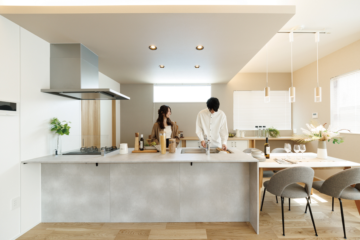 ペニュンシュラキッチン