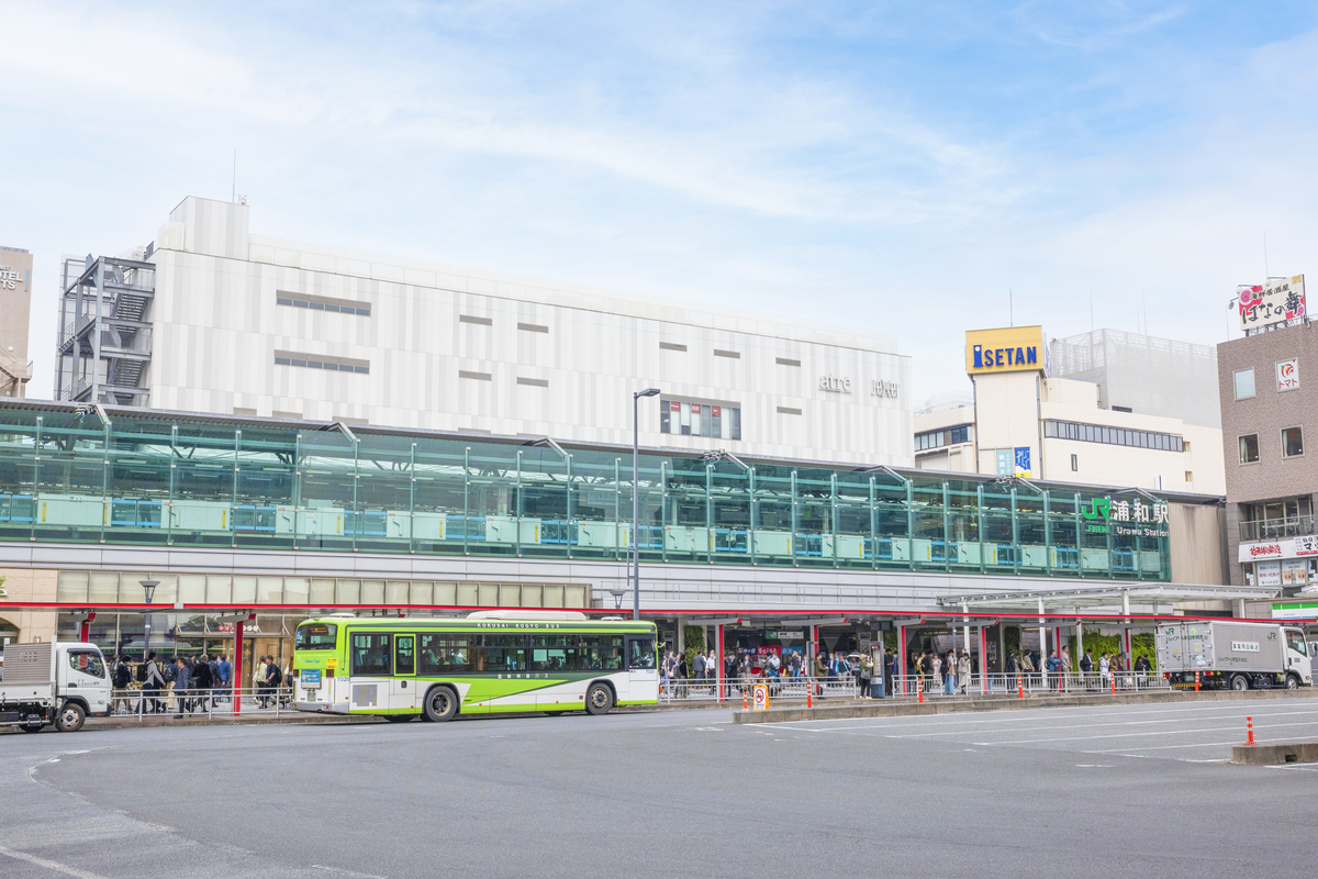 JR京浜東北線・宇都宮線・高崎線・湘南新宿ライン「浦和」駅 JR京浜東北線・宇都宮線・高崎線・湘南新宿ライン「浦和」駅