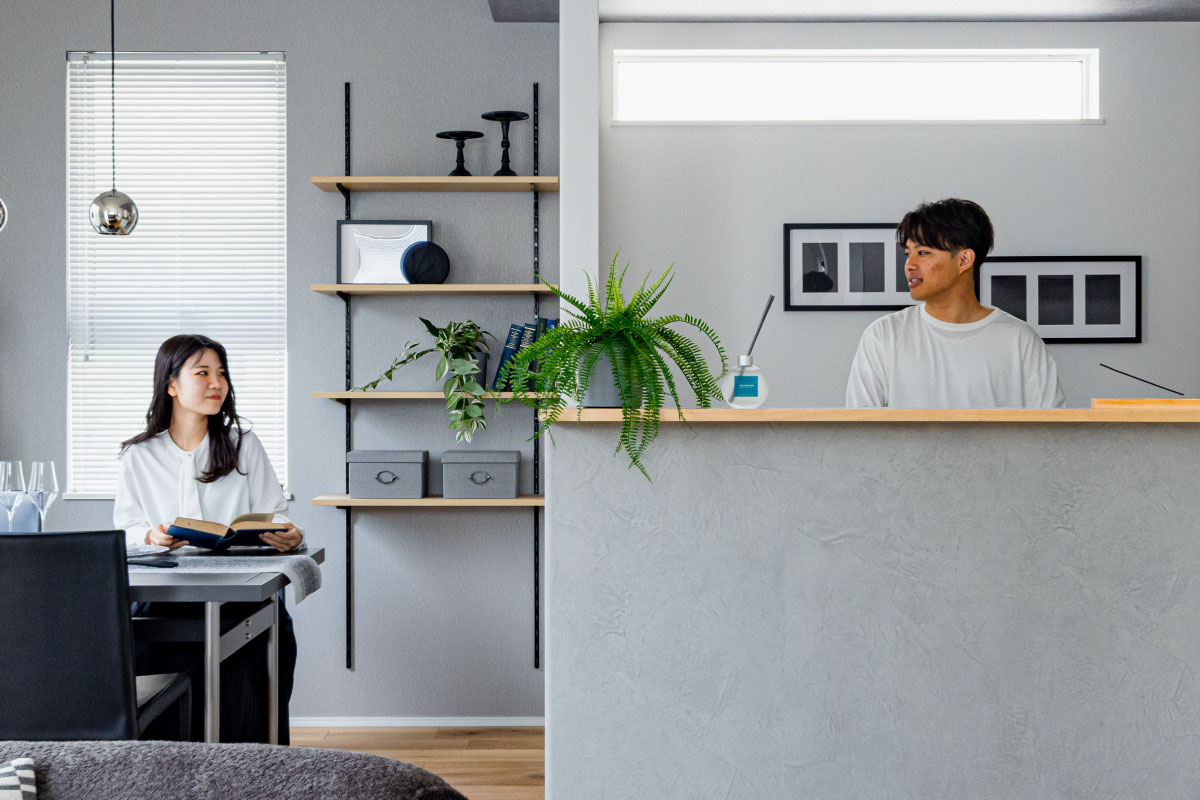 【ハイオープンキッチン】 【ハイオープンキッチン】