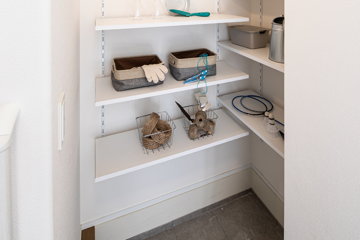 【土間収納】