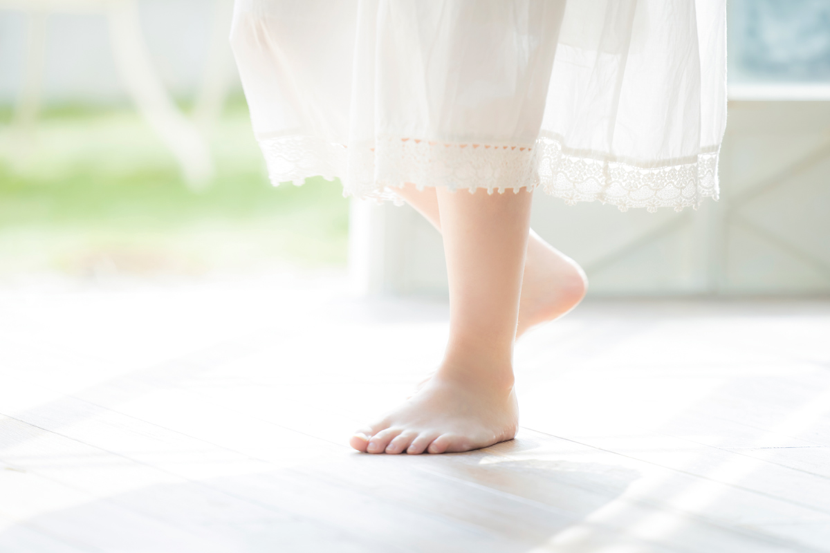 【ガス式温水床暖房(リビング)】