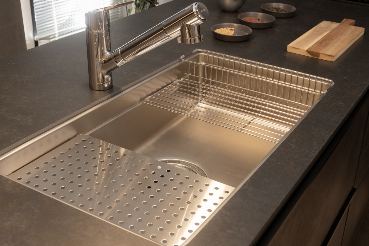 【ステンレス製スクエアシンク】