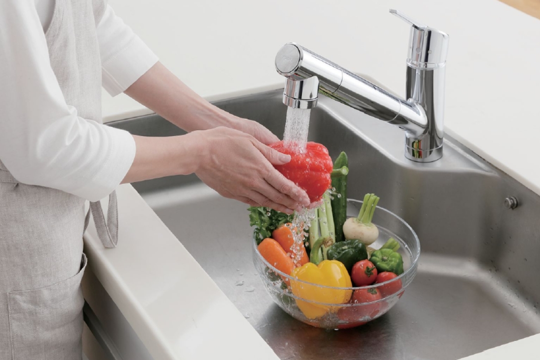 蛇口一体型洗浄機クローレ【takagi】