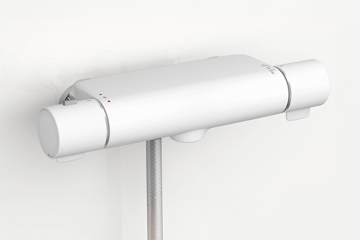 【壁付けサーモ水栓】 【壁付けサーモ水栓】