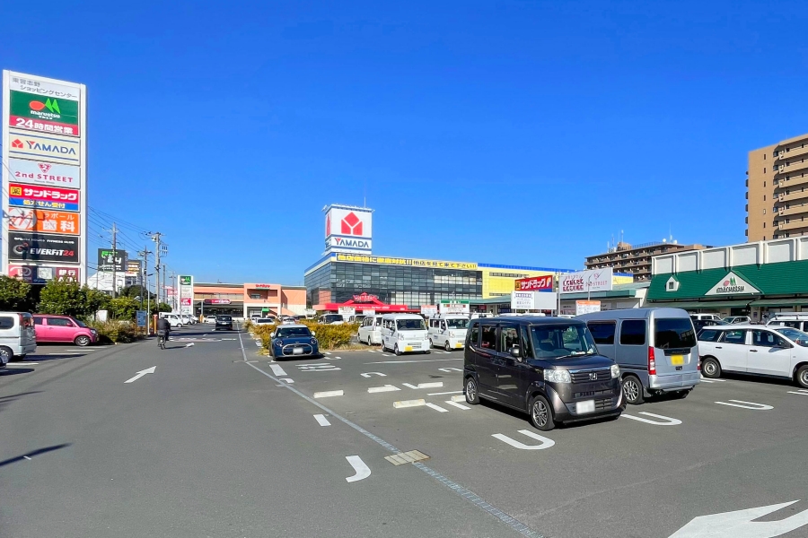 東習志野ショッピングセンター(マルエツ・サンドラッグ・ヤマダデンキ他)