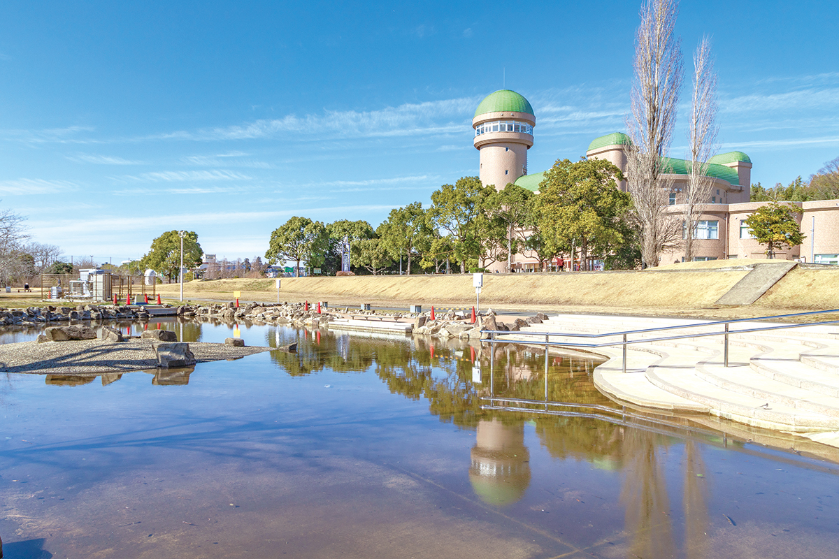 手賀沼親水広場・水の館