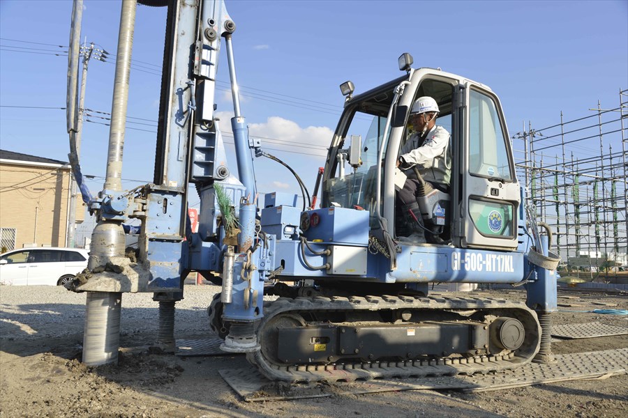 敷地調査・地盤改良