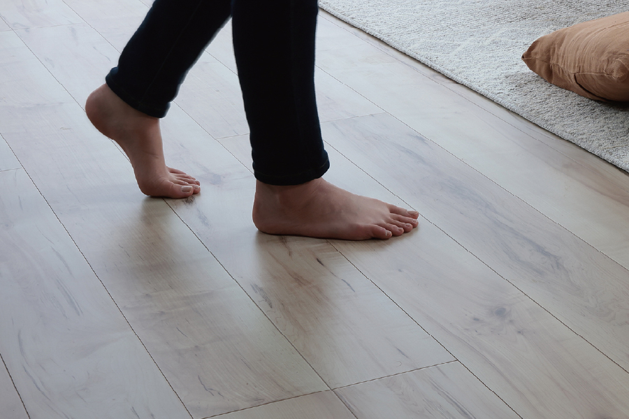 【リビング床暖房】