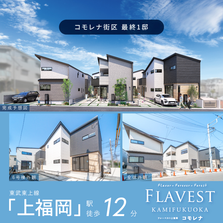 ※コモレナ街区/現地外観(2026年4月撮影)※掲載の完成予想図は図面を基に描き起こしたもので実際とは多少異なります。