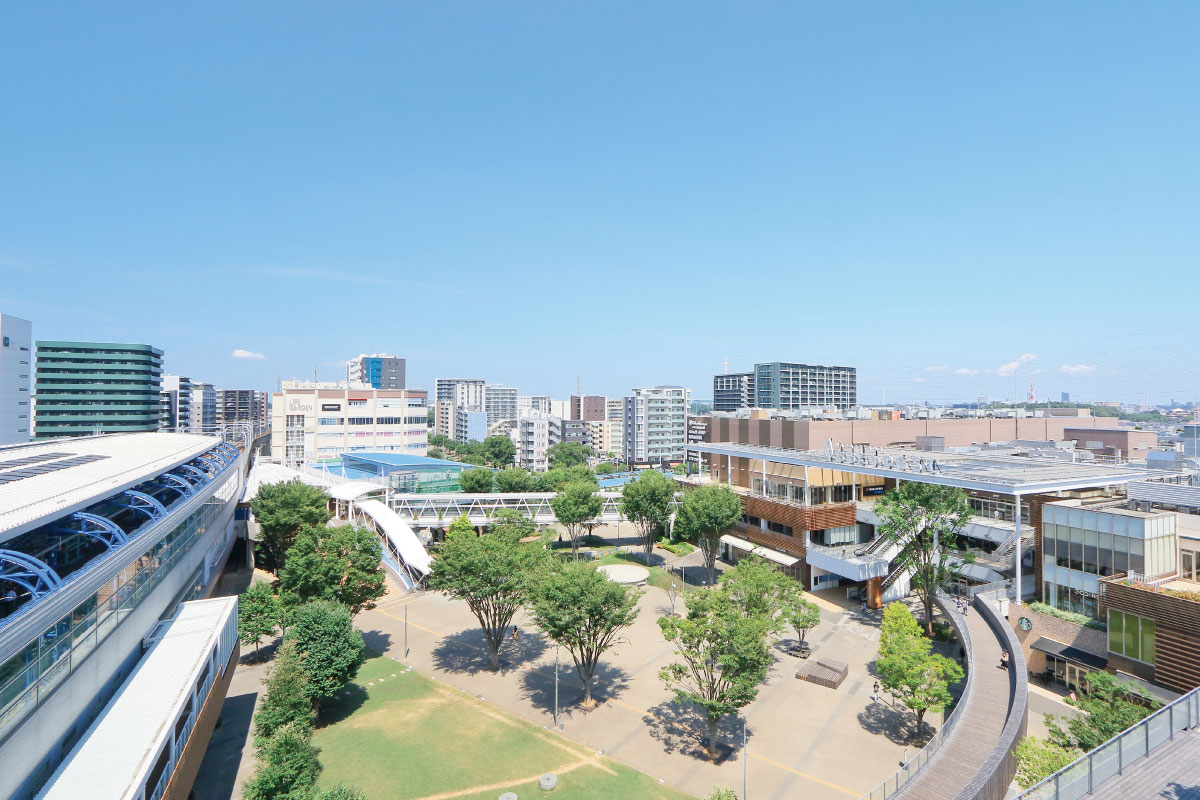つくばエクスプレス「流山おおたかの森」駅 つくばエクスプレス「流山おおたかの森」駅