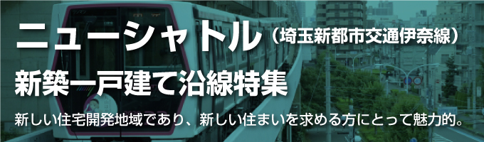 埼玉新都市交通 [伊奈線]の一戸建て情報