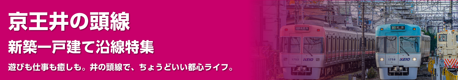 京王井の頭線の一戸建て情報
