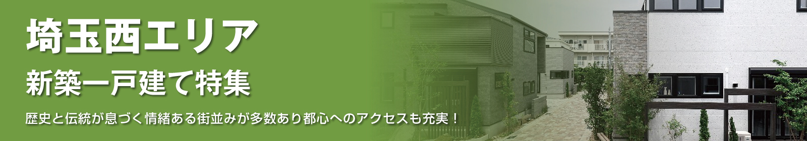 埼玉西エリアの一戸建て一覧