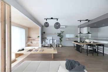 カーテンの画像